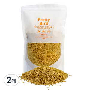 프리티버드 네츄럴 셀렉 미니, 800g, 2개