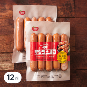 동원 후랑크 소세지, 300g, 12개
