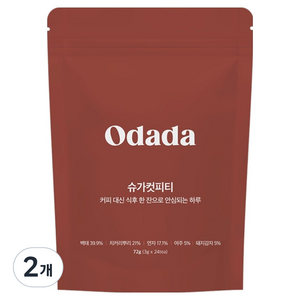 오다다 슈가컷피티, 3g, 24개입, 2개