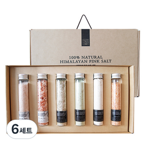 쌩스네이처 히말라야 핑크솔트 바이알 6종 선물세트, 6세트