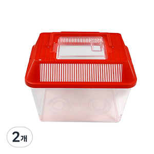 대일 채집통 중, 레드, 2개