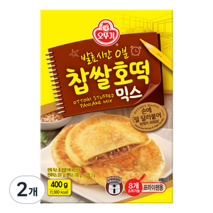 오뚜기 찹쌀호떡 믹스, 400g, 2개