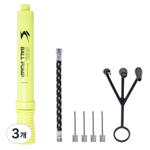 아이워너 듀얼 볼 펌프 양방향 BP-300D, 라임, 3개