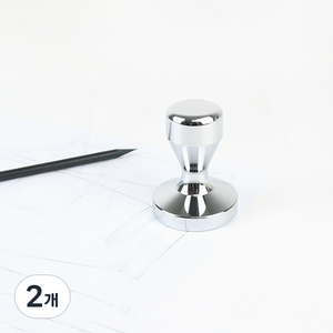 분리형 스테인리스 손잡이 문진 5.8cm, 2개