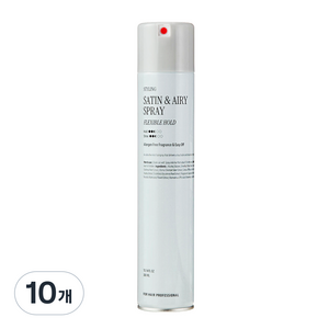 커리쉴 새틴 앤 에어리 스프레이, 300ml, 10개