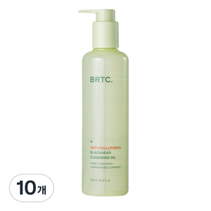 비알티씨 안티폴루션 블랙헤드 클렌징 오일, 10개, 300ml