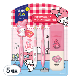 페리오 키즈 마이멜로디 6세 이상 양치세트, 5세트
