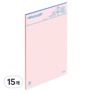 모트모트 산리오캐릭터즈 노트페이퍼, 룰드시나모롤, 40매, 15개