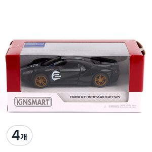 킨스마트 포드 GT 헤리티지 에디션 KT5448W, 블랙(KT5448W_BLACK), 4개