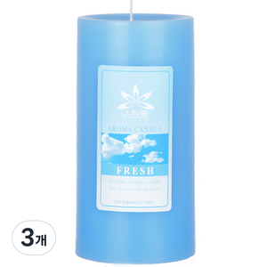 르미에 필라 캔들 특대, 후레시, 600g, 3개