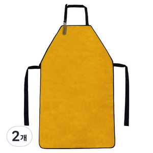 카멜로 소가죽 작업 공방 용접 앞치마 AP-2TAN, 2개