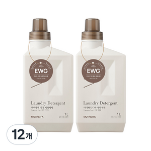 마더케이 디아 세탁세제, 1L, 12개