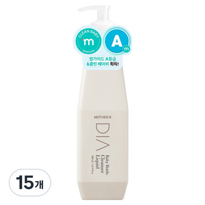 마더케이 디아 젖병 세정제, 500ml, 15개