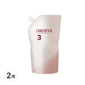 올디브 더 프로페셔널 헤어컬러 산화제 3, 1L, 2개