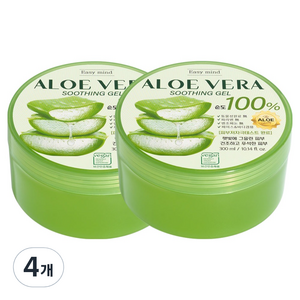 이지마인드 알로에베라 수딩젤, 300g, 4개 골드박스 특가