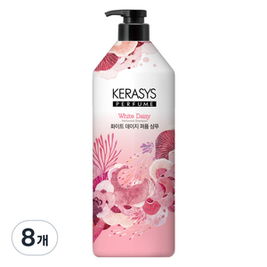 케라시스 퍼퓸 샴푸 화이트 데이지, 8개, 1L