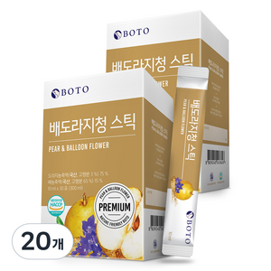 보뚜 배도라지청 스틱, 10ml, 600개