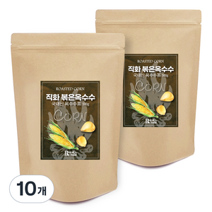 로얄푸드 직화볶음 옥수수차, 500g, 10개, 1개입