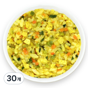 짱죽 완료기 아기밥 13개월부터 이유식, 160g, 30개, 카레달걀찜밥