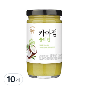 복음자리 카야잼 플레인, 240g, 10개