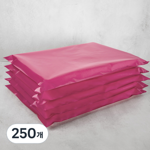 혜림봉투 HDPE 택배봉투 핑크, 250개