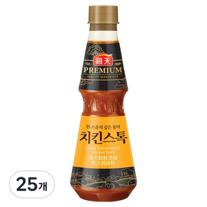 해천 치킨스톡, 25개, 540g
