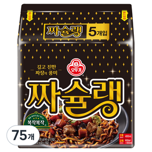 오뚜기 짜슐랭 145g, 75개