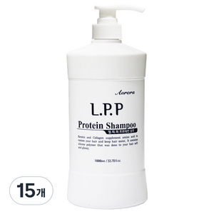 오로라 LPP 프로테인 한방 샴푸, 1L, 15개