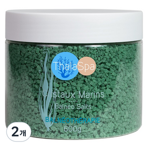 딸라스파 발네오 배쓰 솔트, 600g, 2개