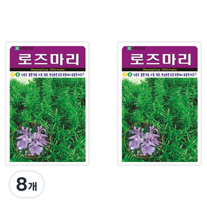 아람종묘 허브 로즈마리 씨앗, 8개