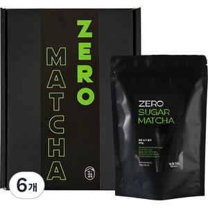 마녀의부엌 제로 슈가 말차, 300g, 1개입, 6개