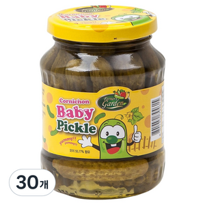 FARMERSGARDEN 베이비 피클, 30개, 340g
