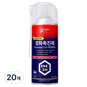 일신엠알오 순간 접착제용 경화촉진제 ISC-20, 20개