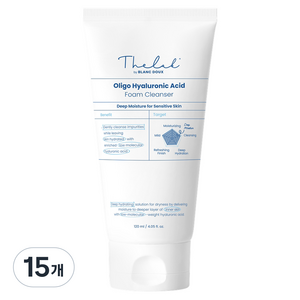 더랩바이블랑두 올리고 히알루론산 폼 클렌저, 120ml, 15개