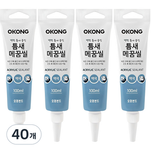 오공 틈새메꿈씰 100ml, 40개