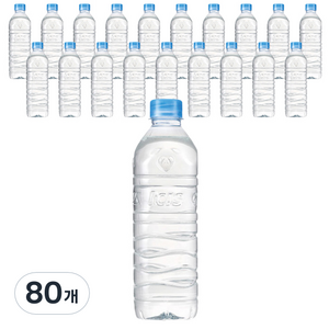 아이시스 ECO 생수, 500ml, 80개