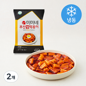미미네 부산 쌀떡볶이 (냉동), 485g, 2개