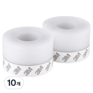 주식회사아텍스 틈새 외풍차단 실리콘 문풍지 테이프 반투명 45mm x 5m, 10개