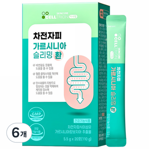 이너랩 차전자피 가르시니아 슬리밍 환, 110g, 6개