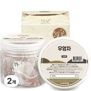 단심 우엉차 + 선물박스 골드, 1g, 10개입, 2개