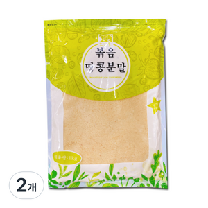 그대로 땅콩분말, 1kg, 2개