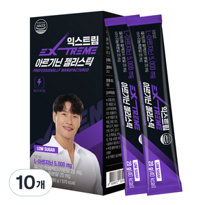 익스트림 아르기닌 젤리스틱, 20g, 10개