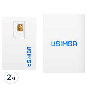 SoftBank 일본 로컬망 유심칩, 2개, 4일, 매일 1GB 소진시 저속 무제한