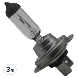 현대모비스 순정 자동차 할로겐 전조등, 3개, H7