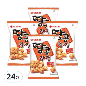 오리온 땅콩강정, 80g, 24개