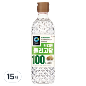 청정원 건강한 올리고당, 1.2kg, 15개