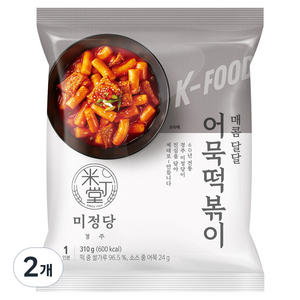 미정당 어묵떡볶이, 2개, 310g