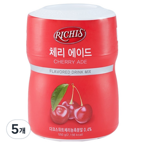 리치스 체리 에이드, 550g, 1개입, 5개