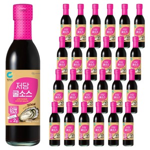 청정원 저당 굴소스, 440g, 25개