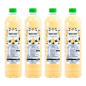 마야 NFC 착즙 레몬, 4개, 1L